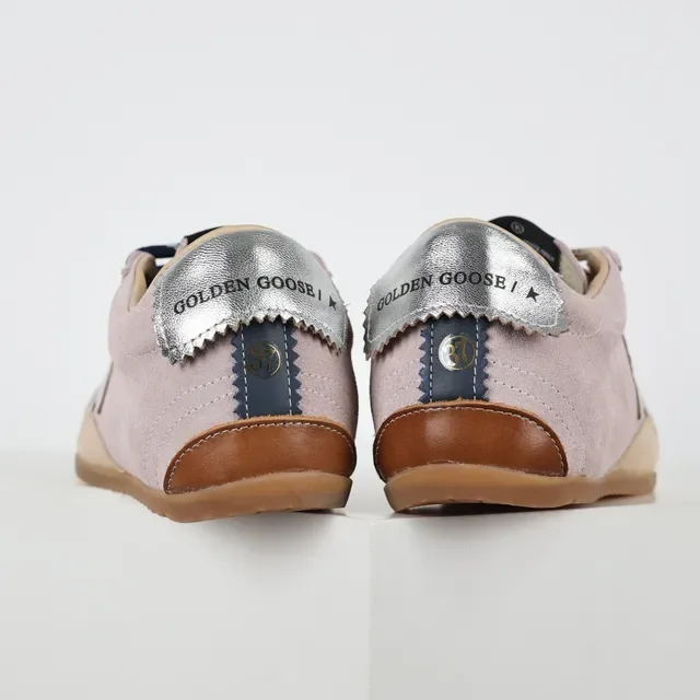 Golden Goose Super-Star Tênis Lifestyle de Camurça Rosa Poeira 8