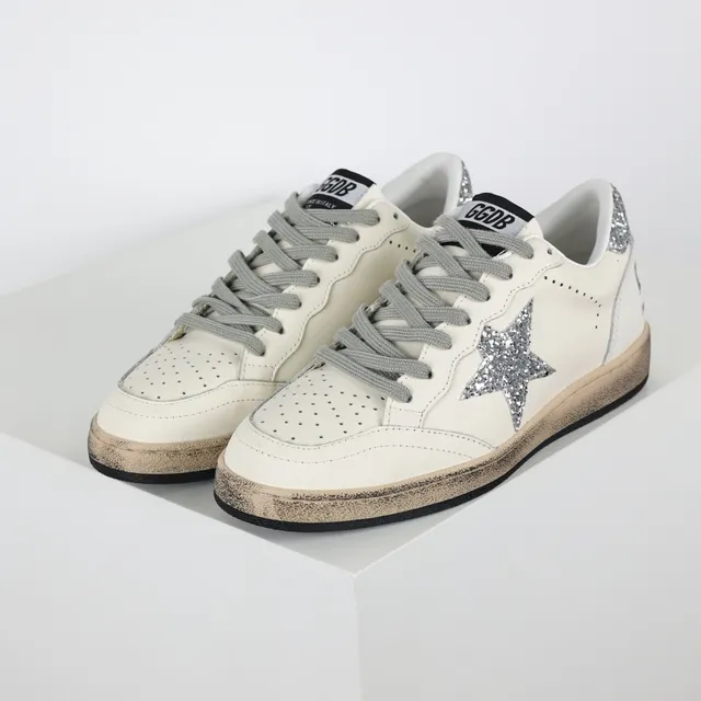 Golden Goose Superstar Off-White Glitter Star 生活方式运动鞋 2