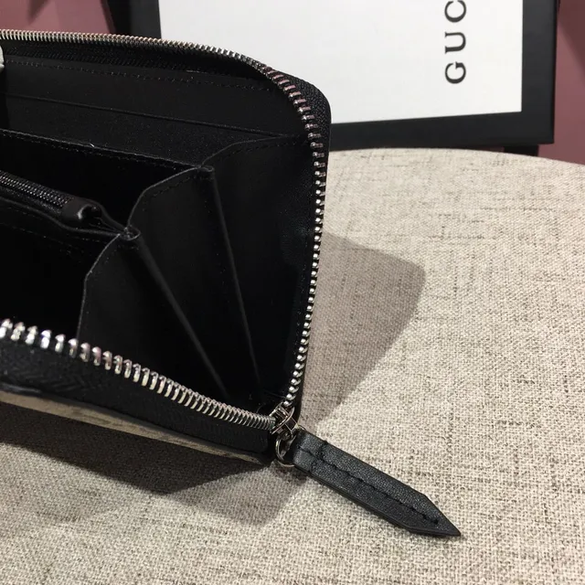 Gucci Bee Motif GG Monogram Long Wallet 2