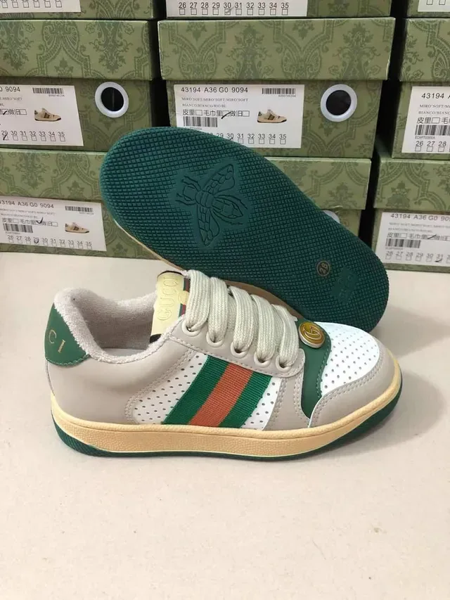 Gucci Beige Multicolor Low-Top Web Stripe Lifestyle Sneakers 6
