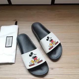 Gucci Disney Mickey Mouse 拖鞋