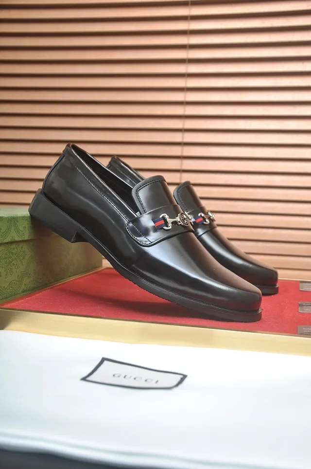 Gucci Horsebit 1955 Black Leather Horsebit Loafers 2