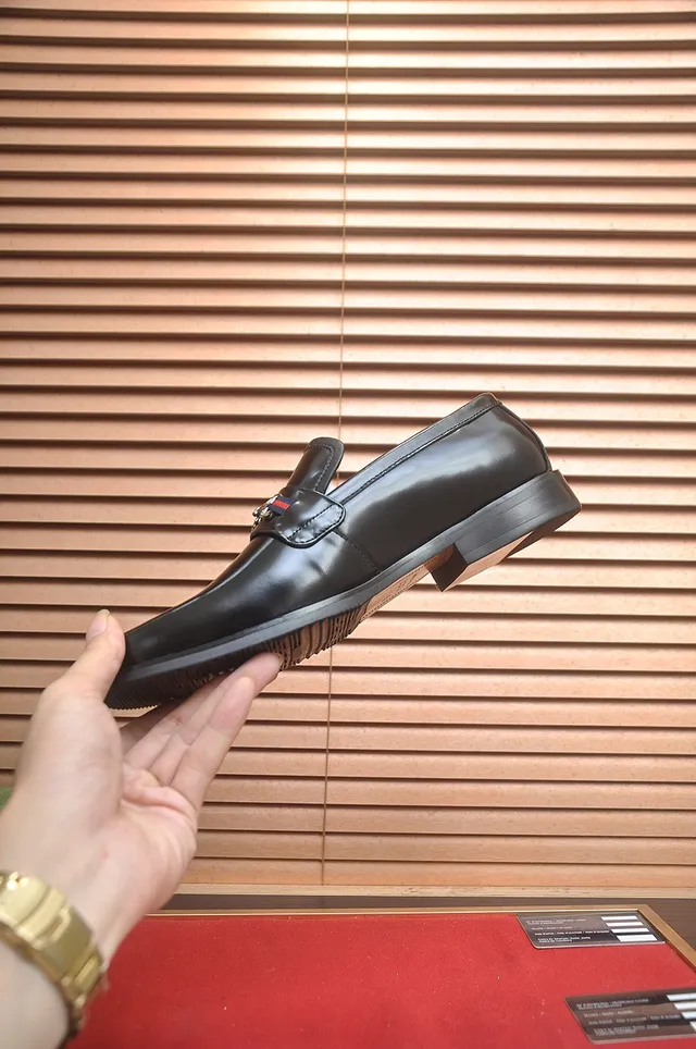 Gucci Horsebit 1955 Black Leather Horsebit Loafers 5