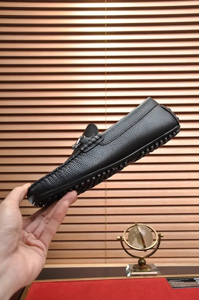 Gucci Horsebit 1955 काले छिलके वाले चमड़े के लोफर 6
