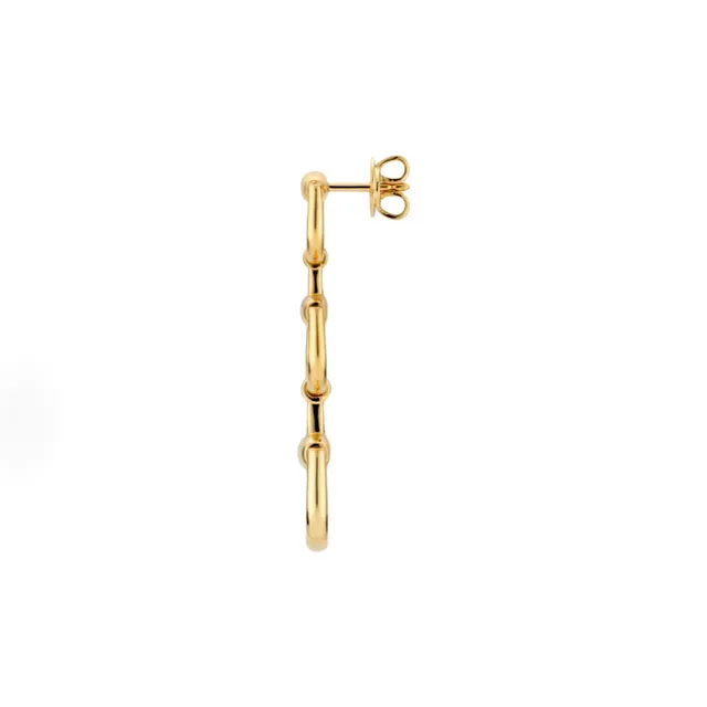 Gucci Horsebit 1955 Three-Tone Horsebit Earrings 8