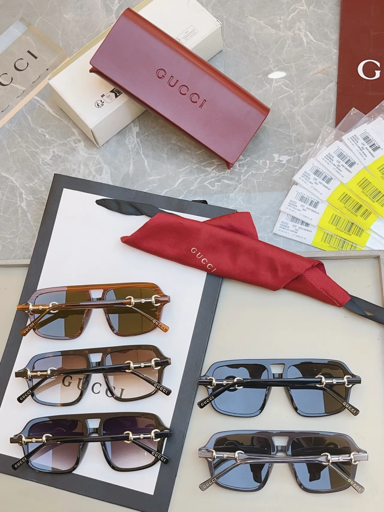Gucci Horsebit 1955 Tortoiseshell Acetate Sunglasses 3