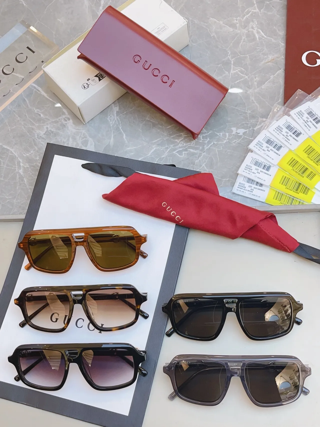 Gucci Horsebit 1955 Tortoiseshell Acetate Sunglasses 4