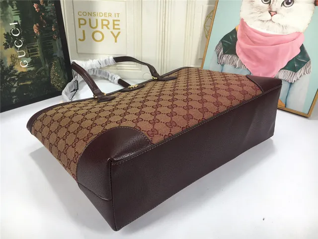 Gucci Ophidia GG Monogram Web Stripe টোট ব্যাগ 5