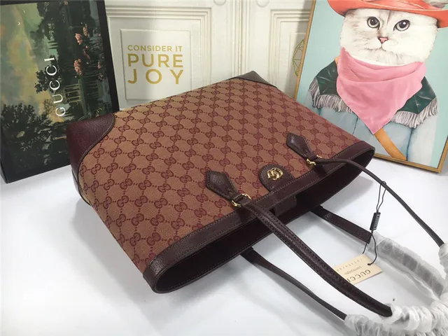 Gucci Ophidia GG Monogram Web Stripe টোট ব্যাগ 6