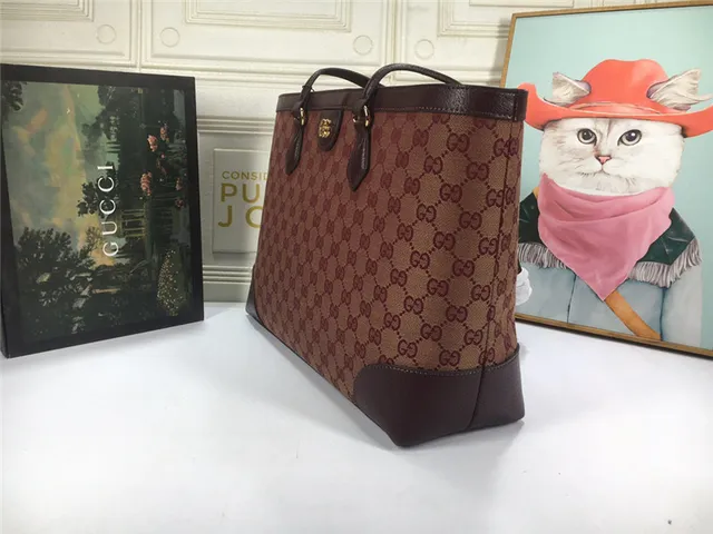 Gucci Ophidia GG Monogram Web Stripe টোট ব্যাগ 8