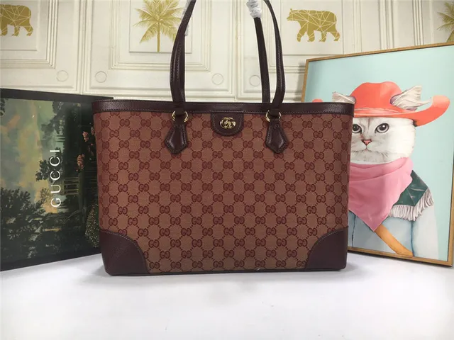 Gucci Ophidia GG Monogram Web Stripe টোট ব্যাগ 10
