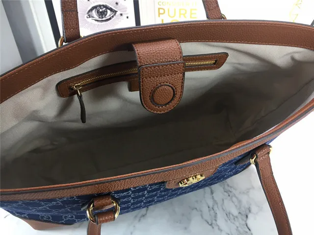 Gucci Ophidia GG Monogram Web Stripe টোট ব্যাগ 21