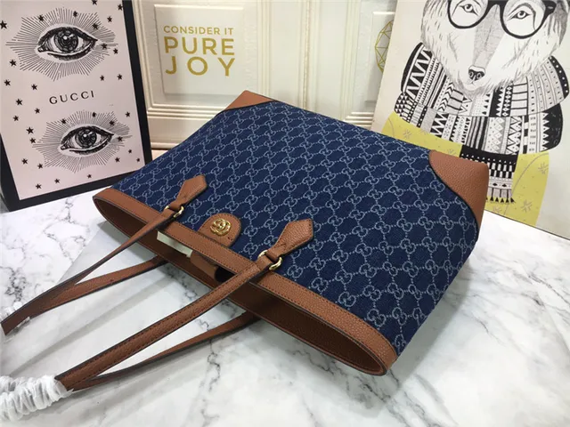 Gucci Ophidia GG Monogram Web Stripe টোট ব্যাগ 24