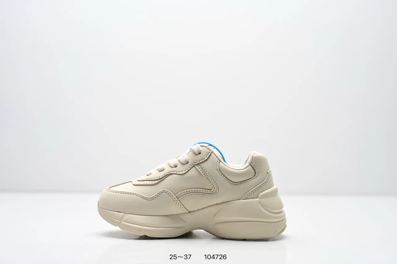 Gucci Rhyton Off-White Leather Chunky Sneakers 22
