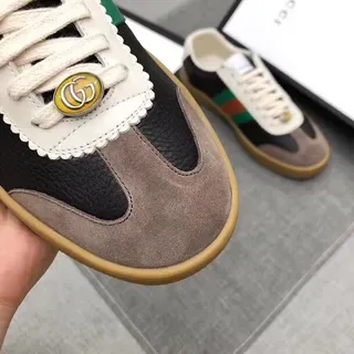Gucci Tennis 1977 Noir Beige Vert Rouge Web Chaussures Lifestyle 3