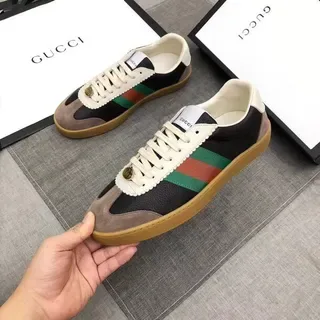 Gucci Tennis 1977 Noir Beige Vert Rouge Web Chaussures Lifestyle 7