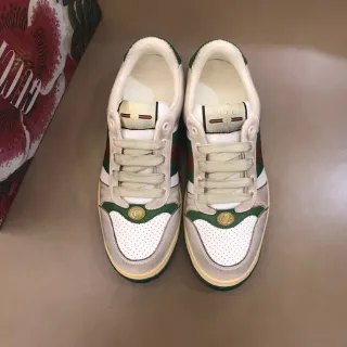 Gucci Tennis 1977 White Beige Green Red zapatillas lifestyle