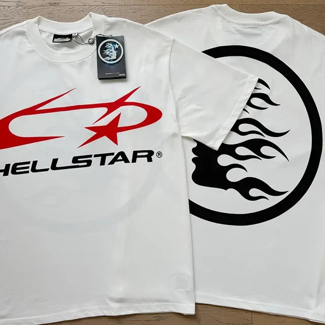 Hellstar 图案印花宽松T恤 7