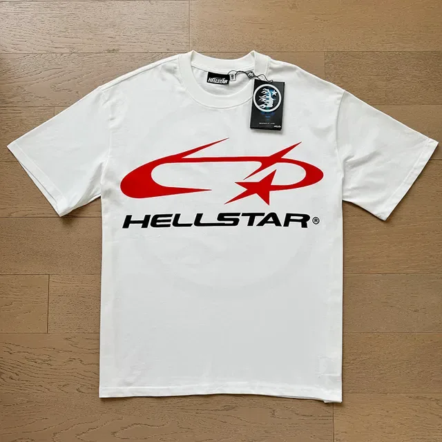 Hellstar 图案印花宽松T恤 8