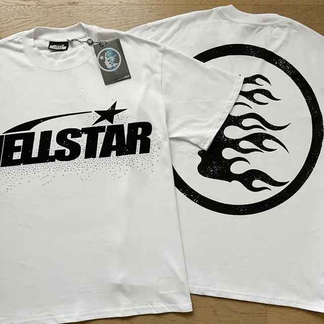 Camiseta oversized Hellstar con estampado gráfico 7
