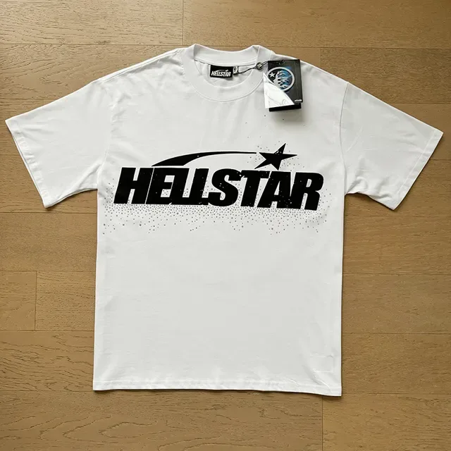 Camiseta oversized Hellstar con estampado gráfico 8