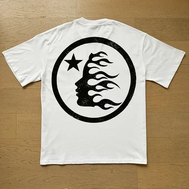 Camiseta oversized Hellstar con estampado gráfico 10