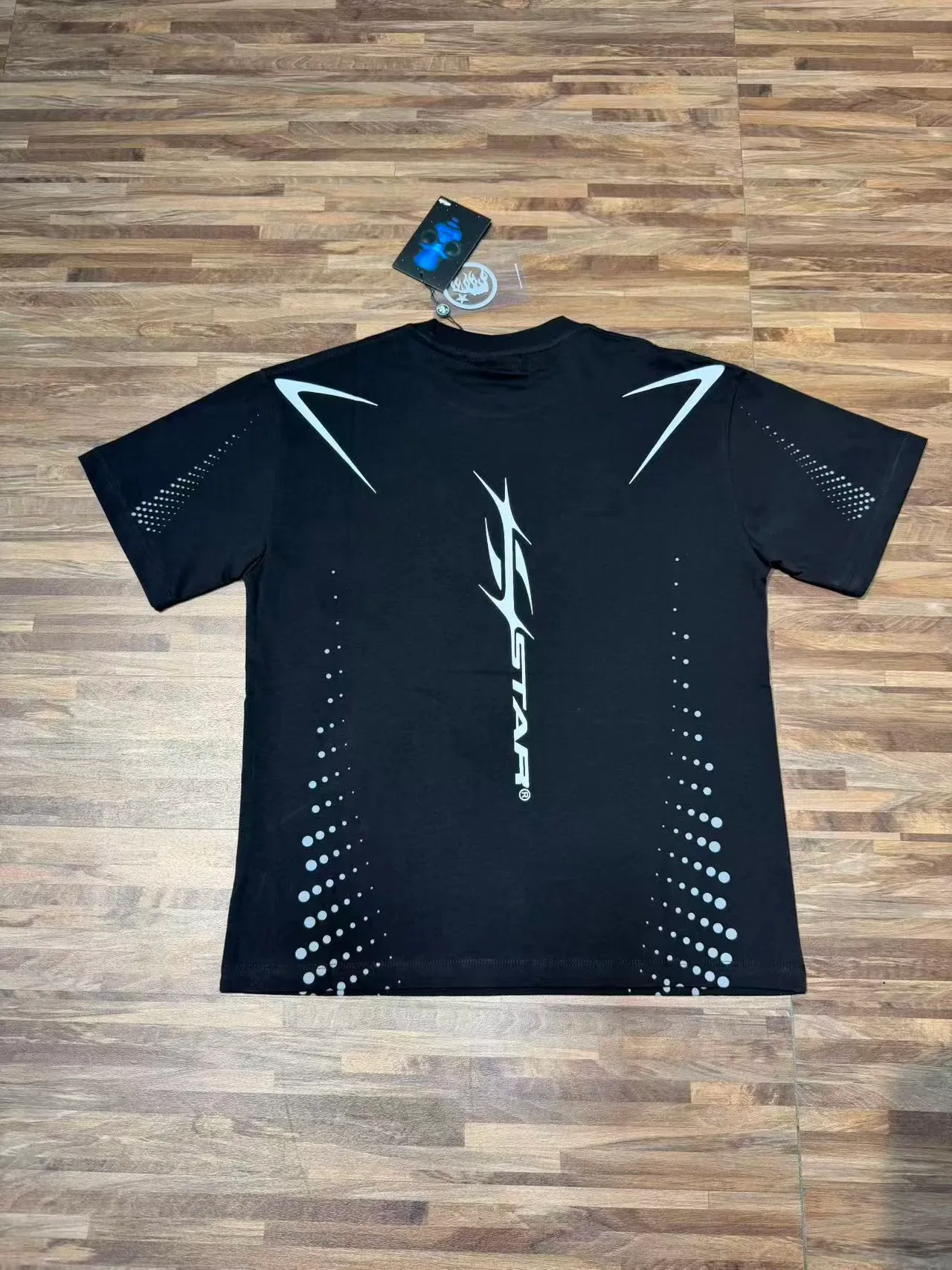 Hellstar Graphic Print Perforated Dot T-Shirt 11