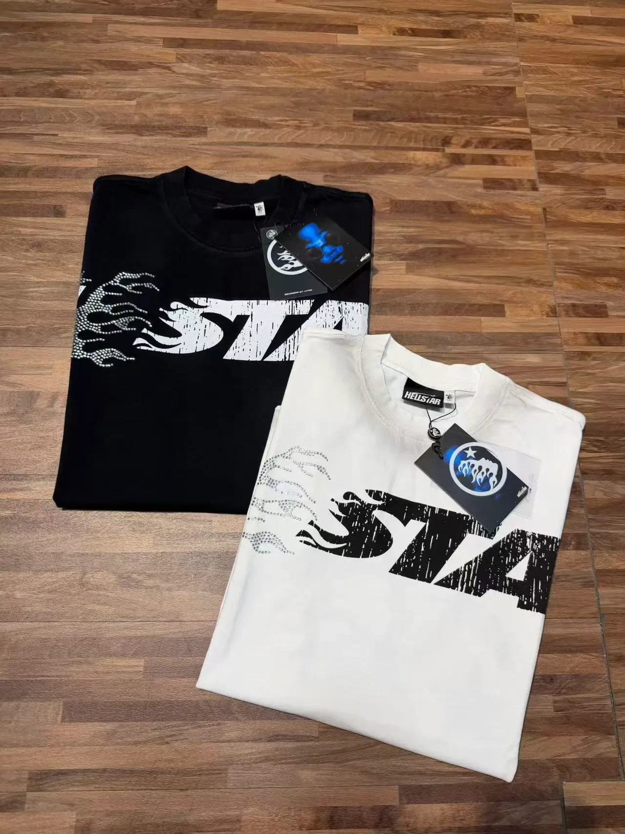 Hellstar H*STAR Flame Graphic T-Shirt 2