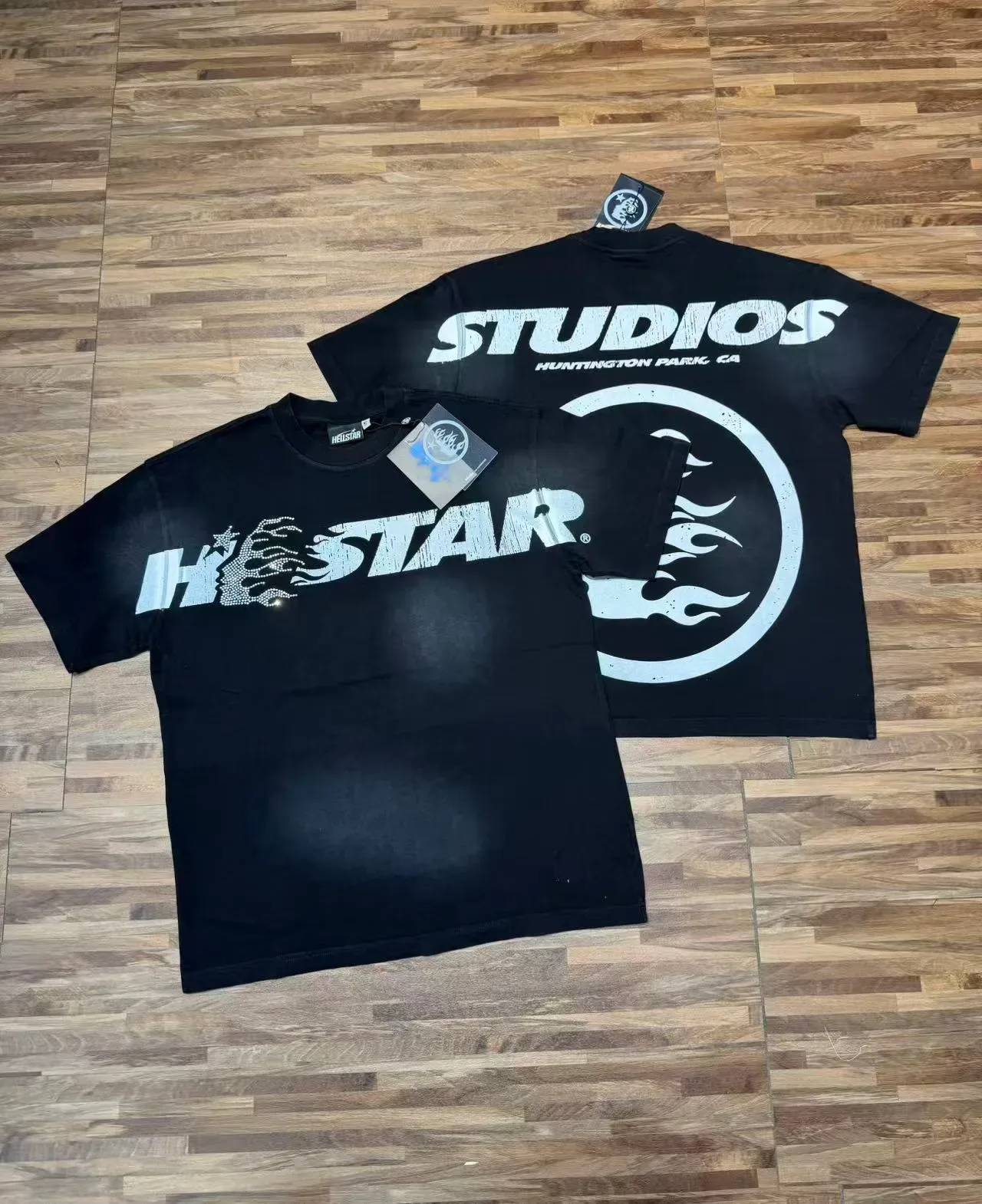 Hellstar H*STAR Flame Graphic T-Shirt 3
