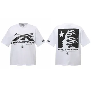 Hellstar Path to Paradise Graphic Print White T-Shirt