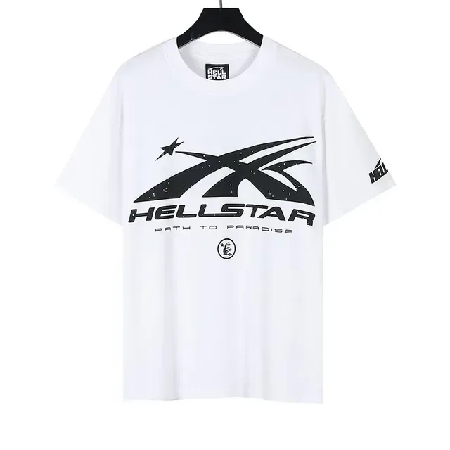 Camiseta branca Hellstar Path to Paradise com estampa gráfica 4