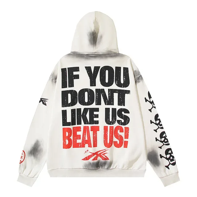 Hellstar Sports Graphic Acid-Wash Oversized Hoodie 3