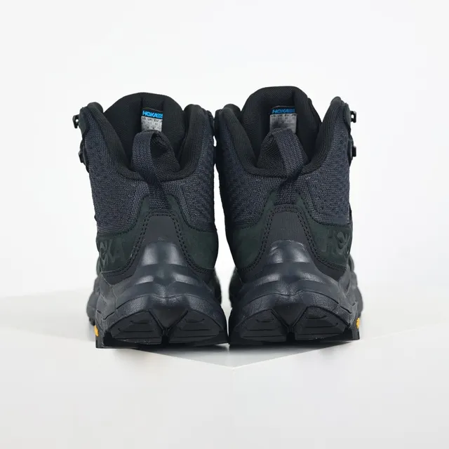 Hoka أسود أخضر عسكري عالية GORE-TEX مبطنة أحذية المشي الجبلي 8