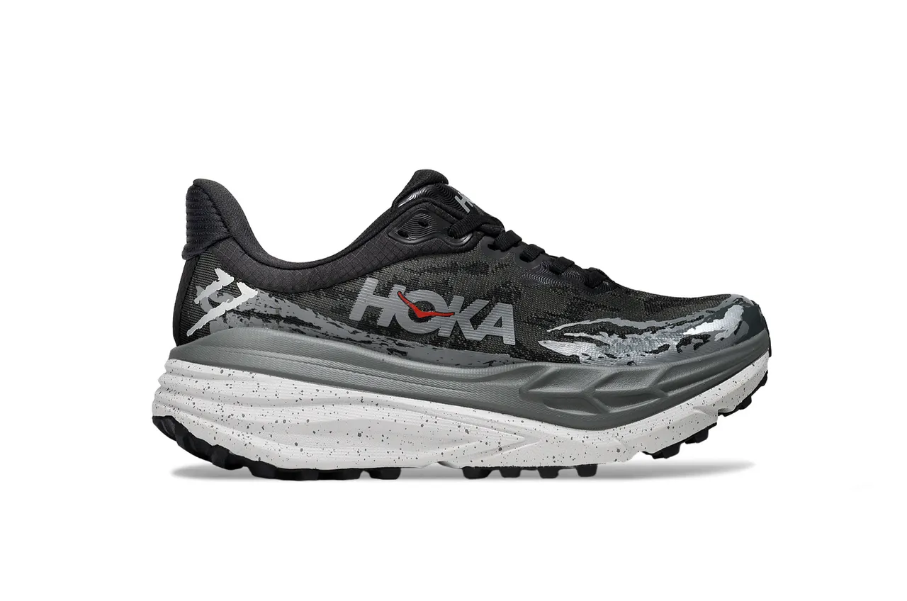 Hoka Clifton estampado de camuflaje gris zapatos de correr 2