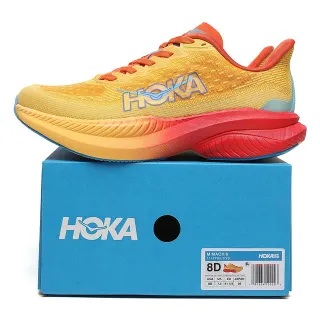 Hoka Mach 6 पीला नारंगी लाल नीला रनिंग जूते