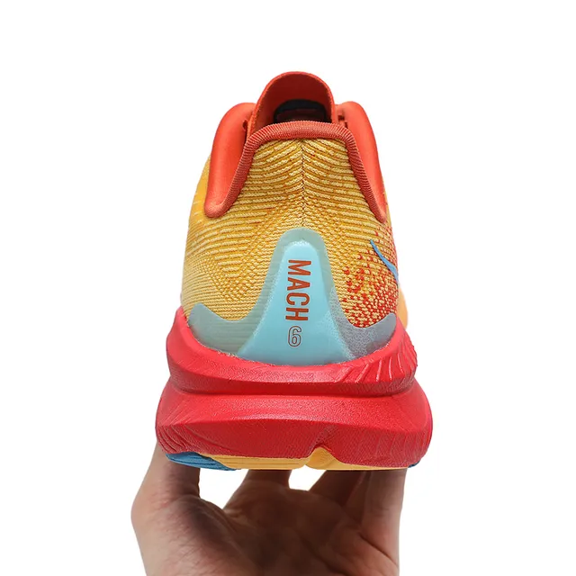 Hoka Mach 6 Jaune Orange Rouge Bleu Chaussures de course 6