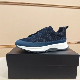 Hugo Boss Monogram 一脚蹬 海军蓝 生活款运动鞋
