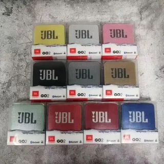 JBL GO 2 Multicolor Compact Rectangular Fabric Grille Portable Speaker