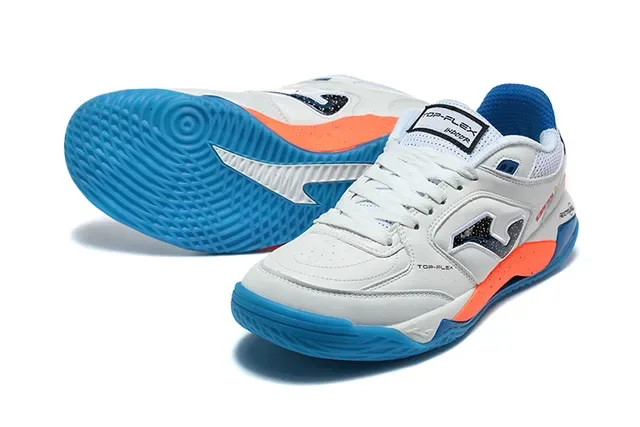 Joma Lex White Blue Low-Top Mesh-and-Synthetic Upper Sneakers 6