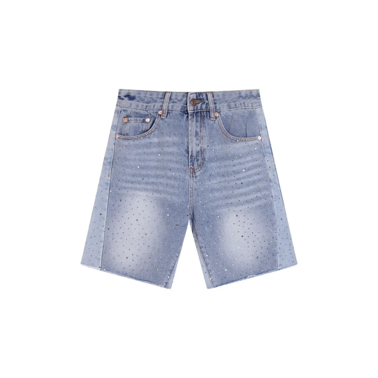 Levi's Shorts de Denim com Rhinestones 6