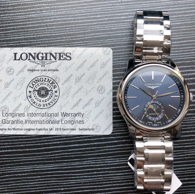 Longines Master Collection Moonphase White Dial Mechanical Watch 2