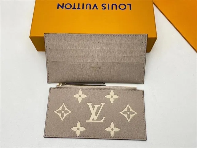 Louis Vuitton حقيبة سلسلة سوداء ذهبية غلاف ظرف مطبوعة مونوغرام 5