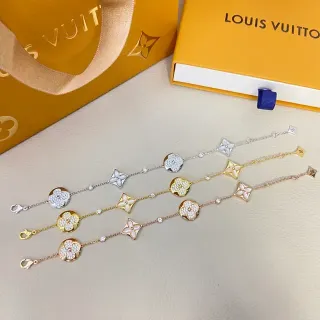 سوار لويس فيتون فلاور موتيف بافيه كريستال