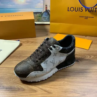 Louis Vuitton LV Trainer monograma bloque de cor tênis de estilo de vida
