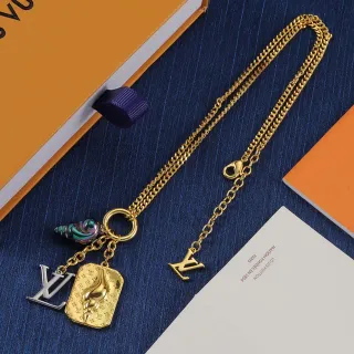 Louis Vuitton মাল্টি-চার্ম সোনালি টোন হার
