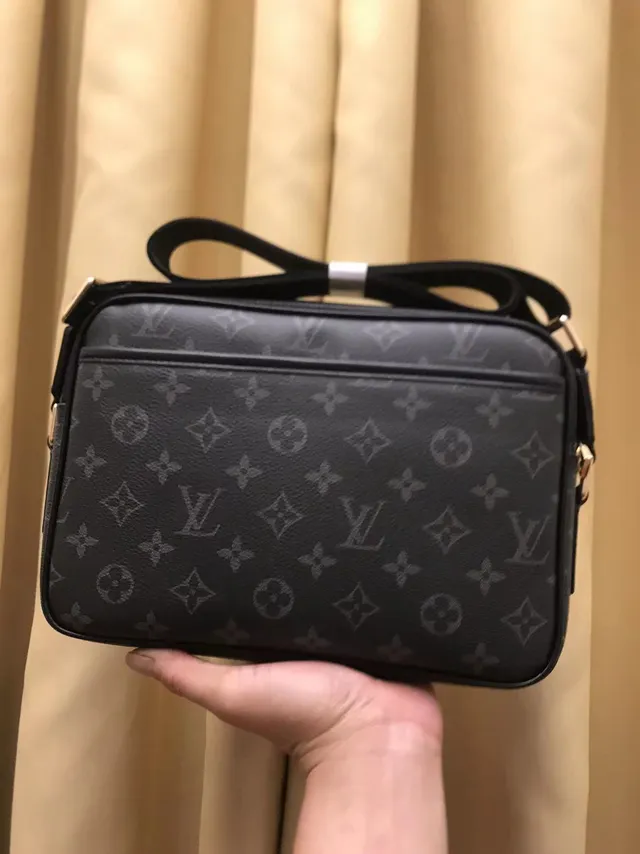 Louis Vuitton Pochette Metis Marron Noir Monogram Canvas Forme Rectangulaire Sac Messager 6