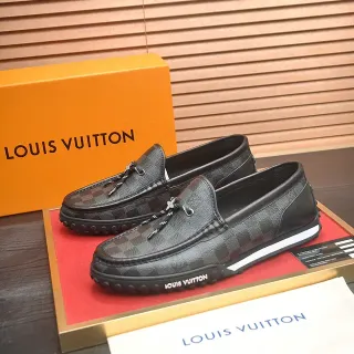 लुइस विटन Run Away Damier Monogram কালো লোফার