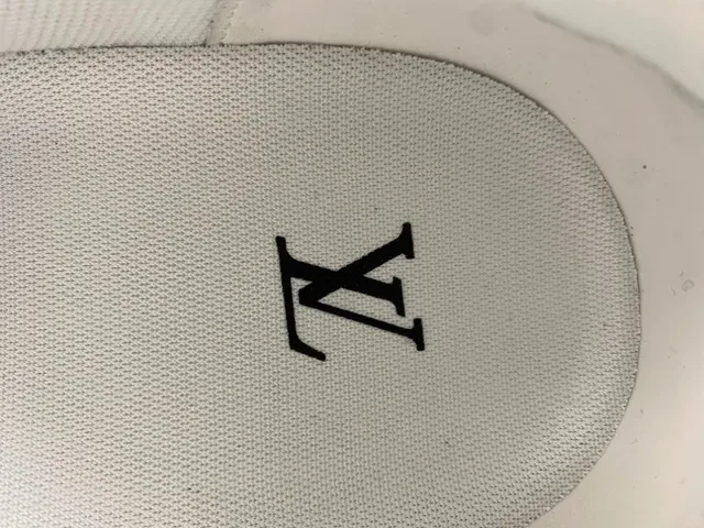 Louis Vuitton Prata Marrom Metálico Couro Rachado Superior Layered Sola Branco/preto/goma Sneakers Lifestyle 9