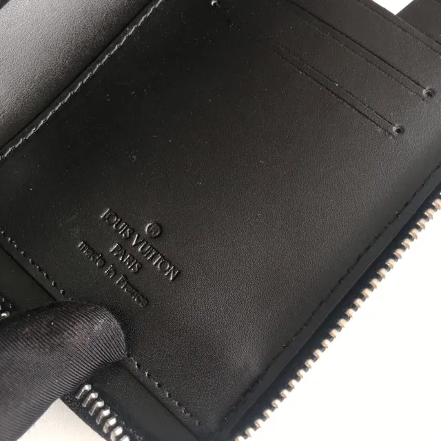 Louis Vuitton Zippy Wallet Black Epi Leather Long Wallet 2