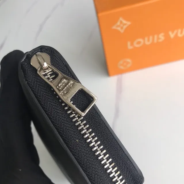 Louis Vuitton Zippy Wallet Black Epi Leather Long Wallet 4